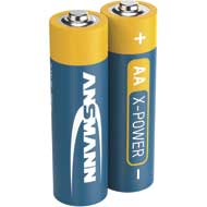  ANSMANN X-Power Alkaline Batterie Mignon AA / LR6 2er Blister  1