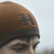 HRKILA Reversible Beanie Shadow brown/Rustique clay 3