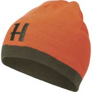 HRKILA Reversible Beanie Willow green/Orange 1