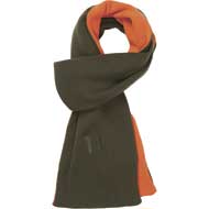 HRKILA Reversible Schal Willow green/Orange 1