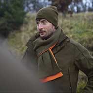 HRKILA Reversible Schal Willow green/Orange 4