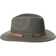 ALP JAGD Jagdhut mit Ledergarnitur oliv