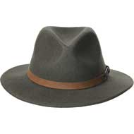 ALP JAGD Jagdhut mit Ledergarnitur oliv 2