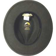 ALP JAGD Jagdhut mit Ledergarnitur oliv 4