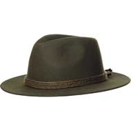 LODENHUT Rollhut Outbird oliv 1