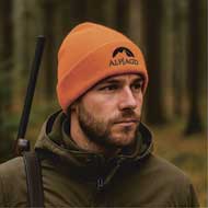 ALP JAGD Strickmtze Merino orange 4