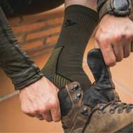 SEELAND Field Merino Socken 2er-Pack Pine Green/Military Olive 2