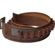 WAIDMANNS Leder Patroneng�rtel Braun/Grau 1