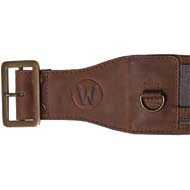 WAIDMANNS Leder Patroneng�rtel Braun/Grau 2