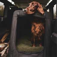 FARM-LAND Hunde-Autotransportbox schwarz 1