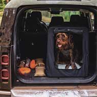 FARM-LAND Hunde-Autotransportbox schwarz 2