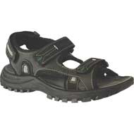 GRISPORT Herren Freizeit-Sandale Schwarz/Dunkelgrau 1