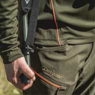 DEERHUNTER Chamois Langarm T-Shirt Forest Green 2