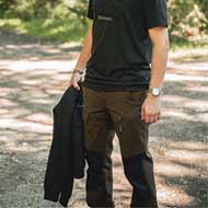 DEERHUNTER Sarek Full Stretch Hose Fallen Leaf/Black 2