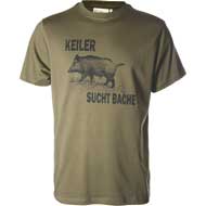 HUBERTUS T-Shirt Keiler sucht Bache schilf