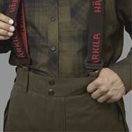 HRKILA Driven Hunt HWS Insulated Hose Willow green 4