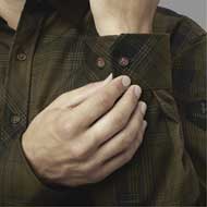HRKILA Driven Hunt Hemd Olive green check 2