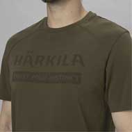 HRKILA Logo T-Shirt Willow Green 3