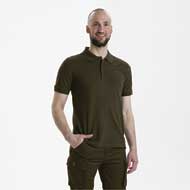 DEERHUNTER Harris Polo Shirt Deep Green 2