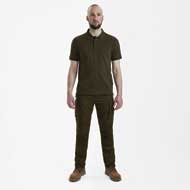 DEERHUNTER Harris Polo Shirt Deep Green 4