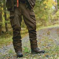 PINEWOOD Smland Hunters Hose Suede brown 4