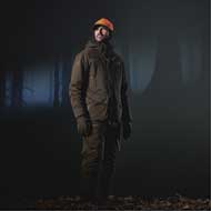 DEERHUNTER Muflon Pro Winter Latzhose Art Green 4