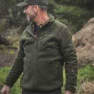 DEERHUNTER Atlas Fleece Jacke Forest Green 4