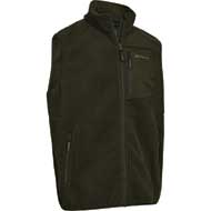 DEERHUNTER Atlas Fleece Weste Forest Green