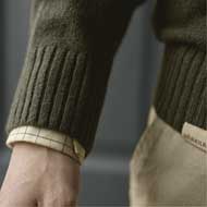 HRKILA Vincent Merino Pullover mit V-Ausschnitt Rosin 3