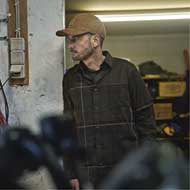 HRKILA Akse Langarmhemd Shadow brown check 4