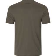 HRKILA H-Logo T-Shirt Major brown 1