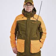 PINEWOOD Furudal Expert 2L Hunting Jacke Herren Olive Green/Orange 2