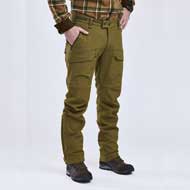 PINEWOOD Furudal Hybrid Stretch Hose Herren Olive Green 2