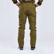 PINEWOOD Furudal Hybrid Stretch Hose Herren Olive Green 3