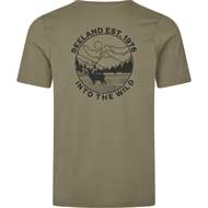 SEELAND Hunting Landscape T-Shirt Covert Green 1