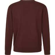 SEELAND Pine Pullover mit V-Ausschnitt Merlot 1