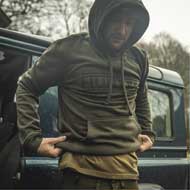 SEELAND On Point Hoodie Pine green 4
