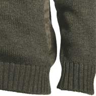 HUBERTUS Strickjacke mit OS 1200 Besatz oliv/braun 3