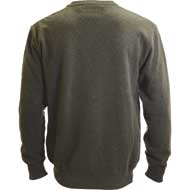 HUBERTUS Pullover V-Ausschnitt dunkeloliv 1