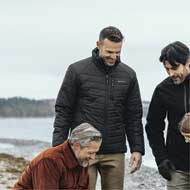 DEERHUNTER Moor Voll wattierte Jacke Brown Leaf 3