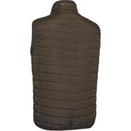 DEERHUNTER Moor Voll wattierte Weste Brown Leaf 1