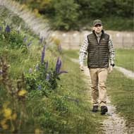 H�RKILA Kalix HSP Weste Willow green/Shadow brown 4