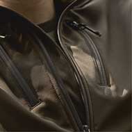 H�RKILA Scandinavian Softshelljacke Willow green/Shadow brown 3