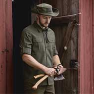 SEELAND Selous Cargo Kurzarmhemd Grape leaf 4