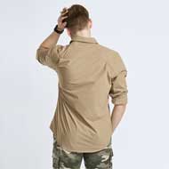 PINEWOOD Safari Herren Langarm Hemd Sandstone 3