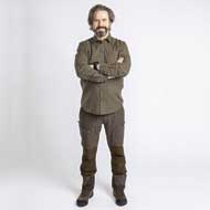 PINEWOOD Caribou Extrem Hose Suede Brown/D.Olive 1