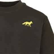 HUBERTUS Kinder T-Shirt NEON Fuchs oliv 1