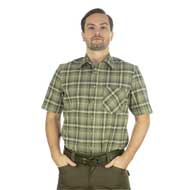 OS Trachten Herrenhemd Kurzarm trachtengr�n 2