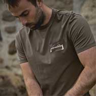 HRKILA Core-T-Shirt Brown granite 4