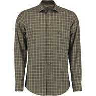 OS TRACHTEN Herrenhemd Langarm Slim Fit oliv